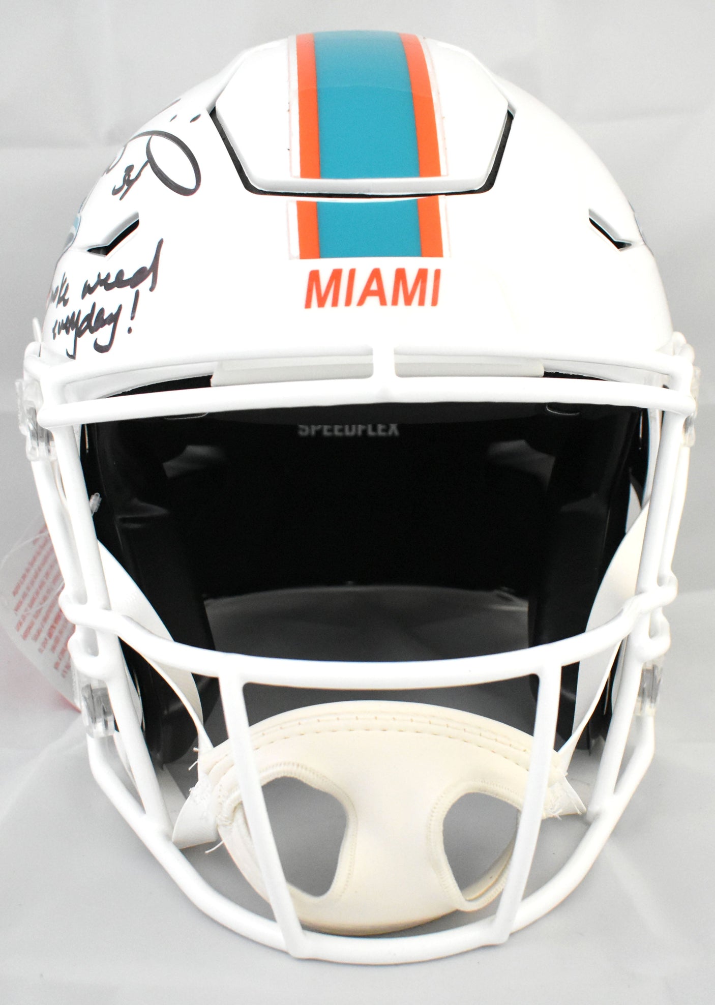 Ricky Williams Signed Miami Dolphins F/S Speedflex Helmet SWED - Beckett W Holo