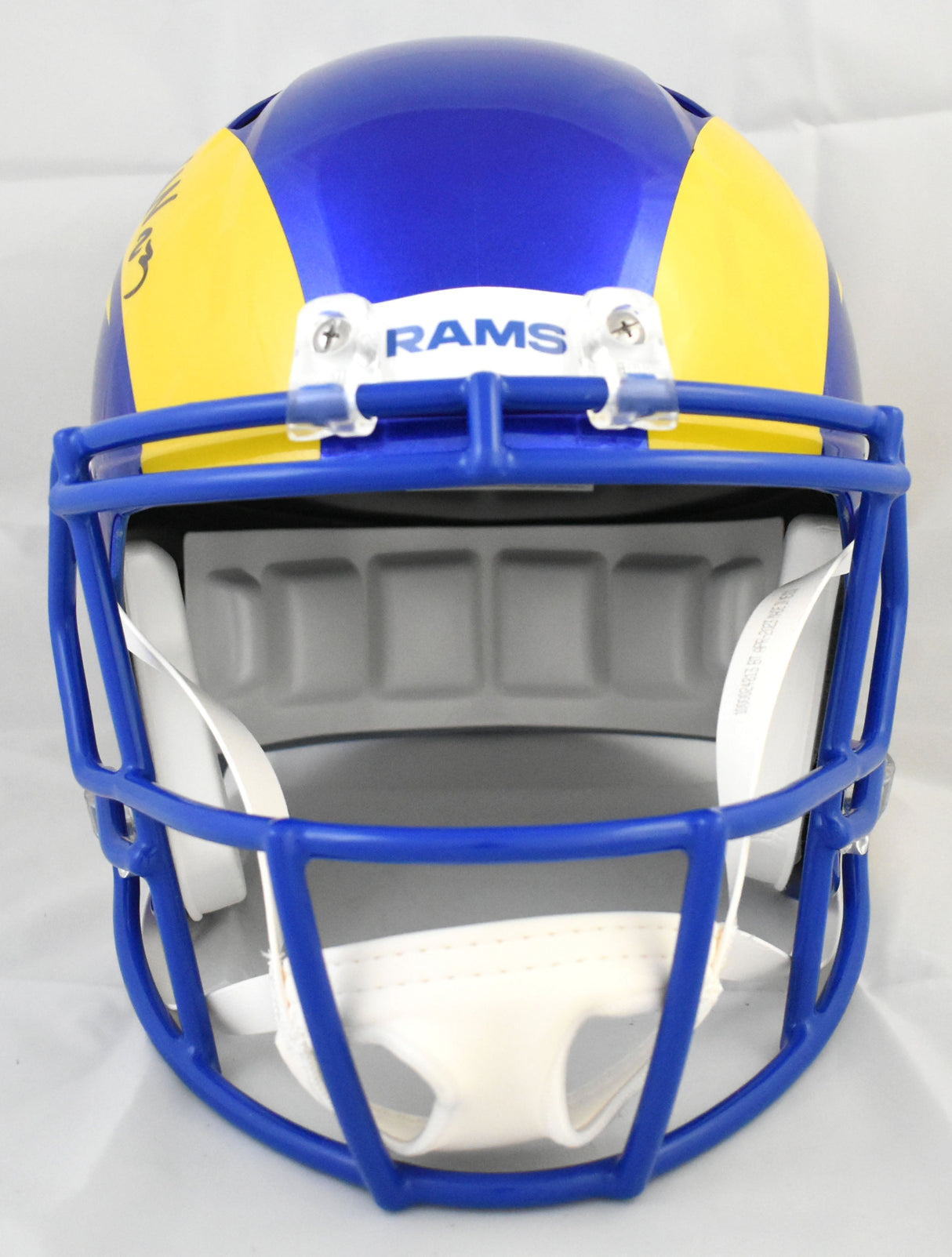 Kyren Williams Autographed Los Angeles Rams F/S Speed Helmet - Beckett W Holo