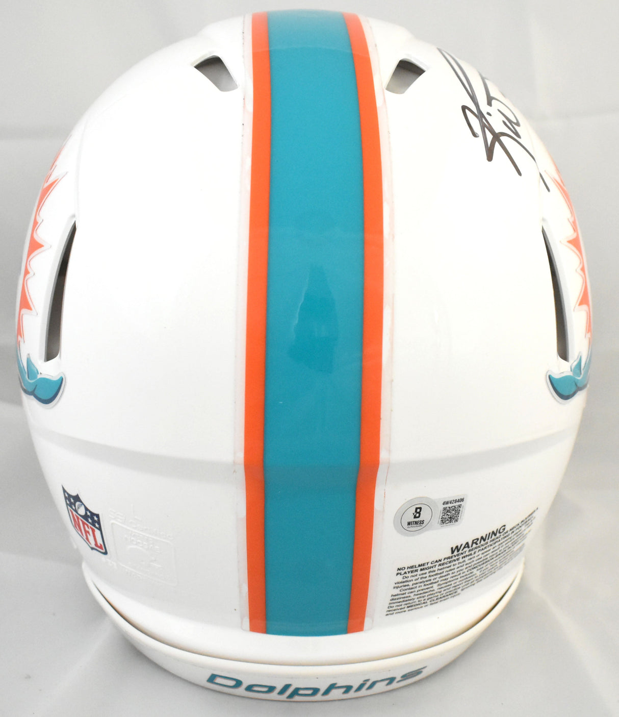 Ricky Williams Signed Dolphins F/S Speed Authentic Helmet SWED - Beckett W Holo