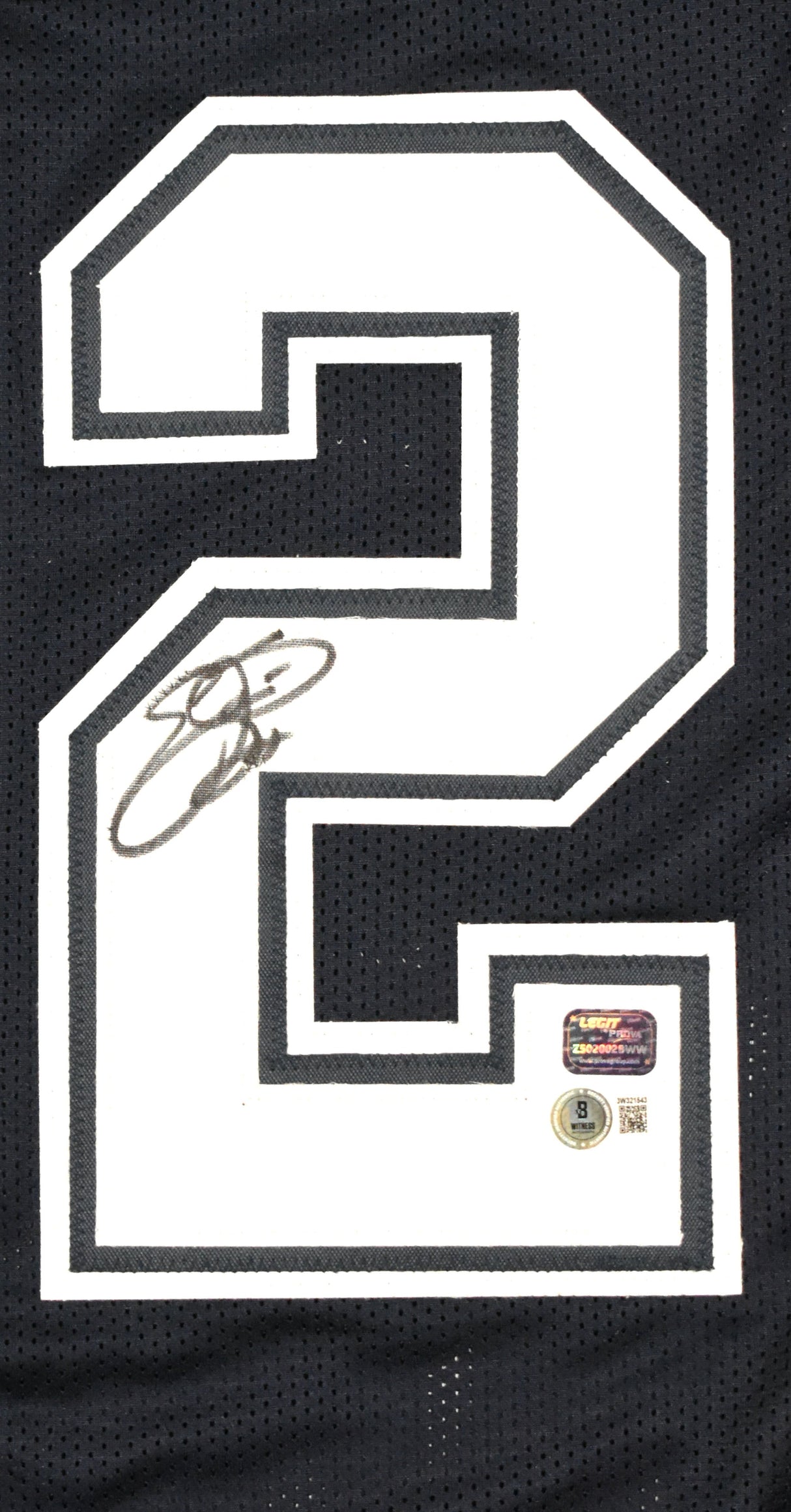 Emmitt Smith Autographed Blue Pro Style Jersey - Beckett W Hologram *Black