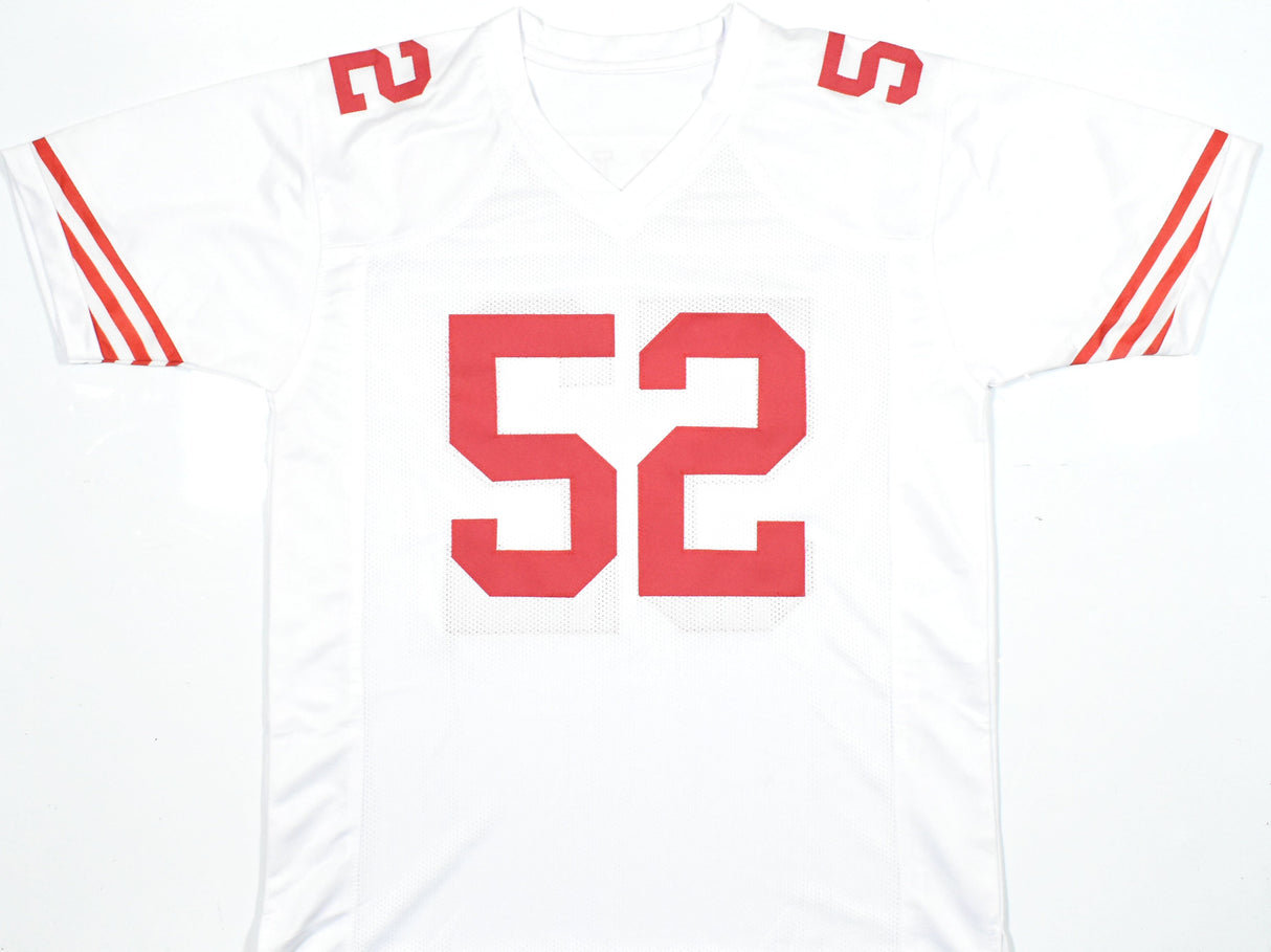 Patrick Willis Autographed White Pro Style Jersey - Beckett W Hologram *Black