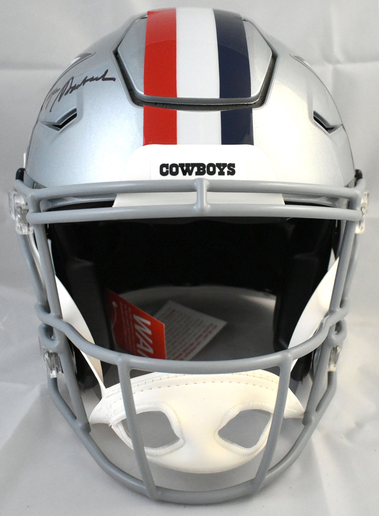 Roger Staubach Signed Dallas Cowboys F/S 1976 Speedflex Helmet - Beckett W Holo