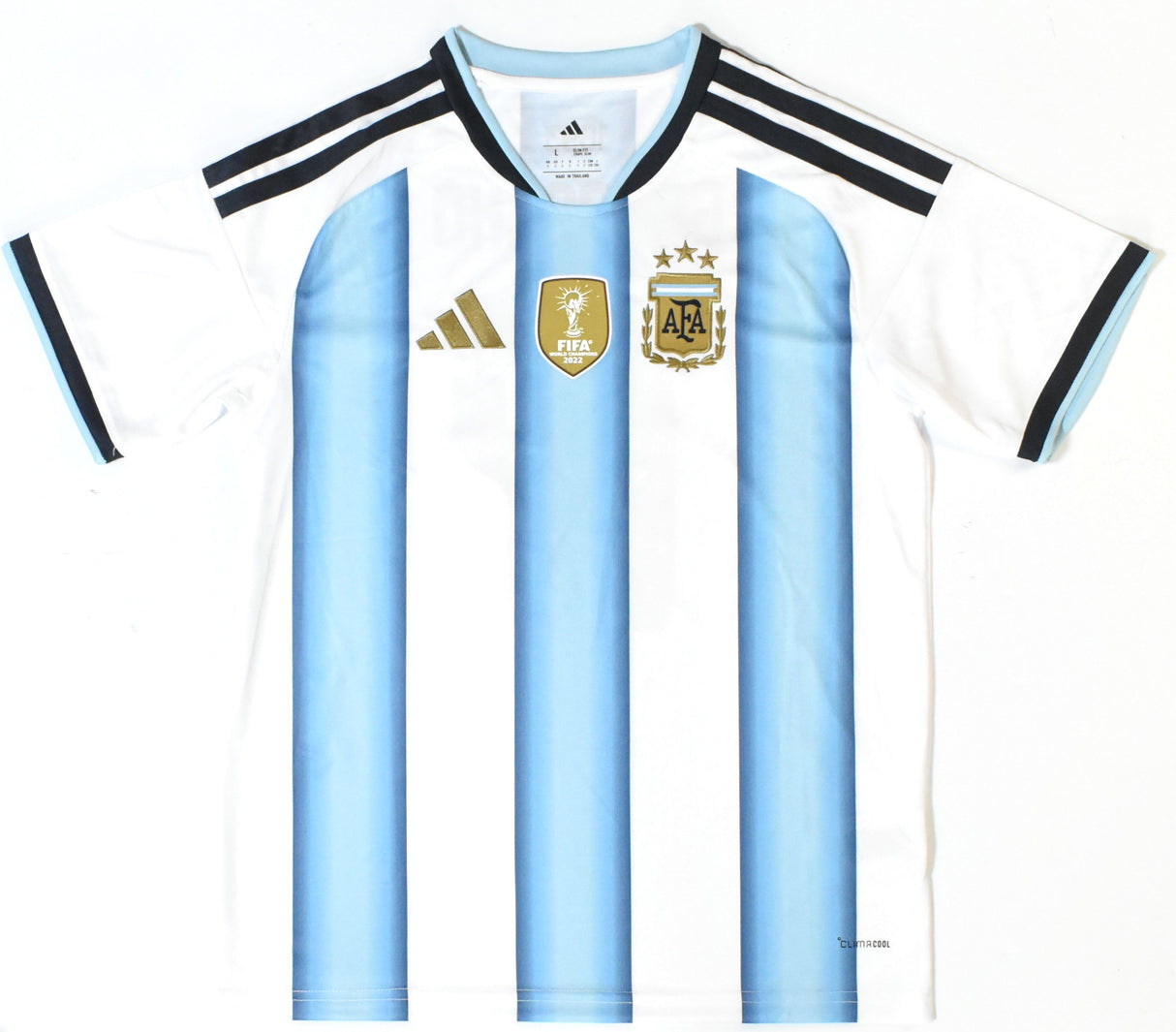 Alejandro Garnacho Autographed Argentina Home Soccer Jersey #17- Beckett Holo *L
