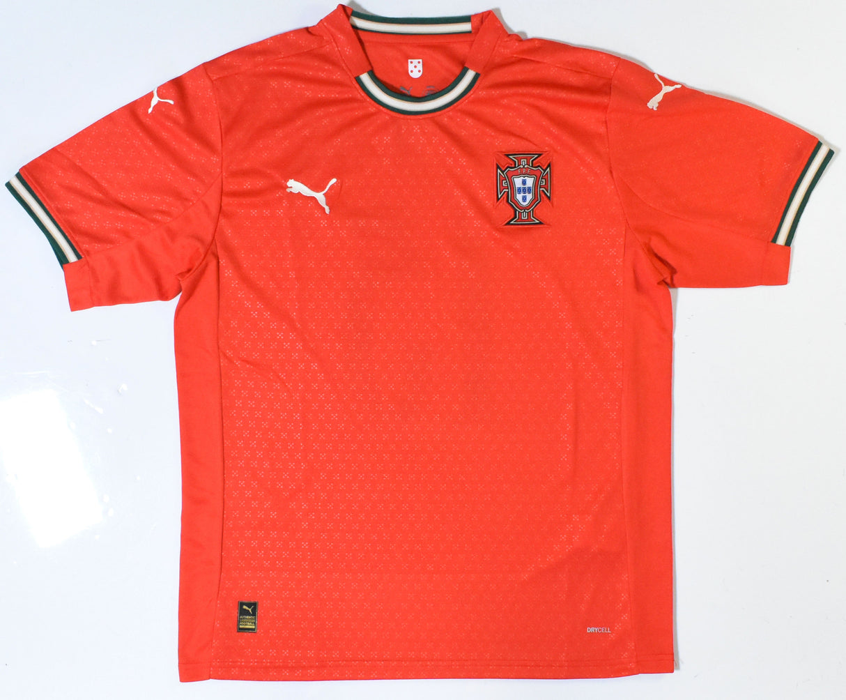 Joao Neves Autographed Portugal Home Soccer Jersey #15 - Beckett W Holo *L