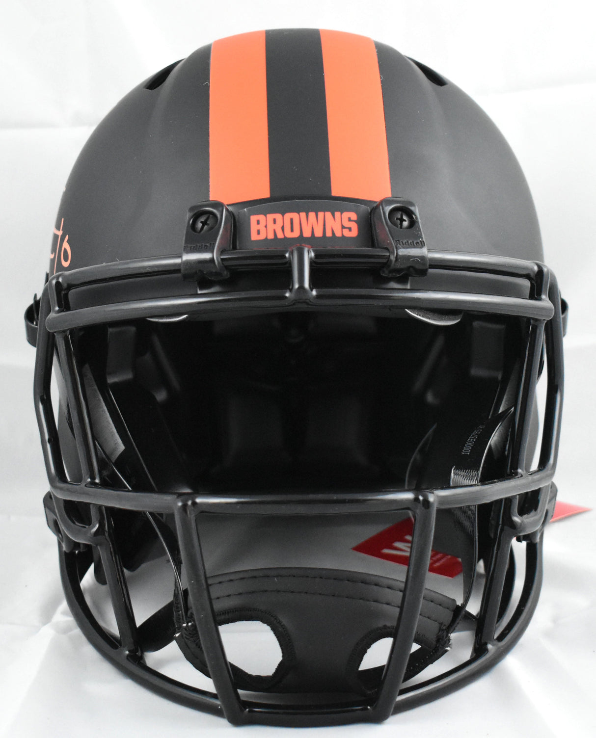 Quinshon Judkins Signed Browns F/S Eclipse Speed Authentic Helmet-Beckett W Holo