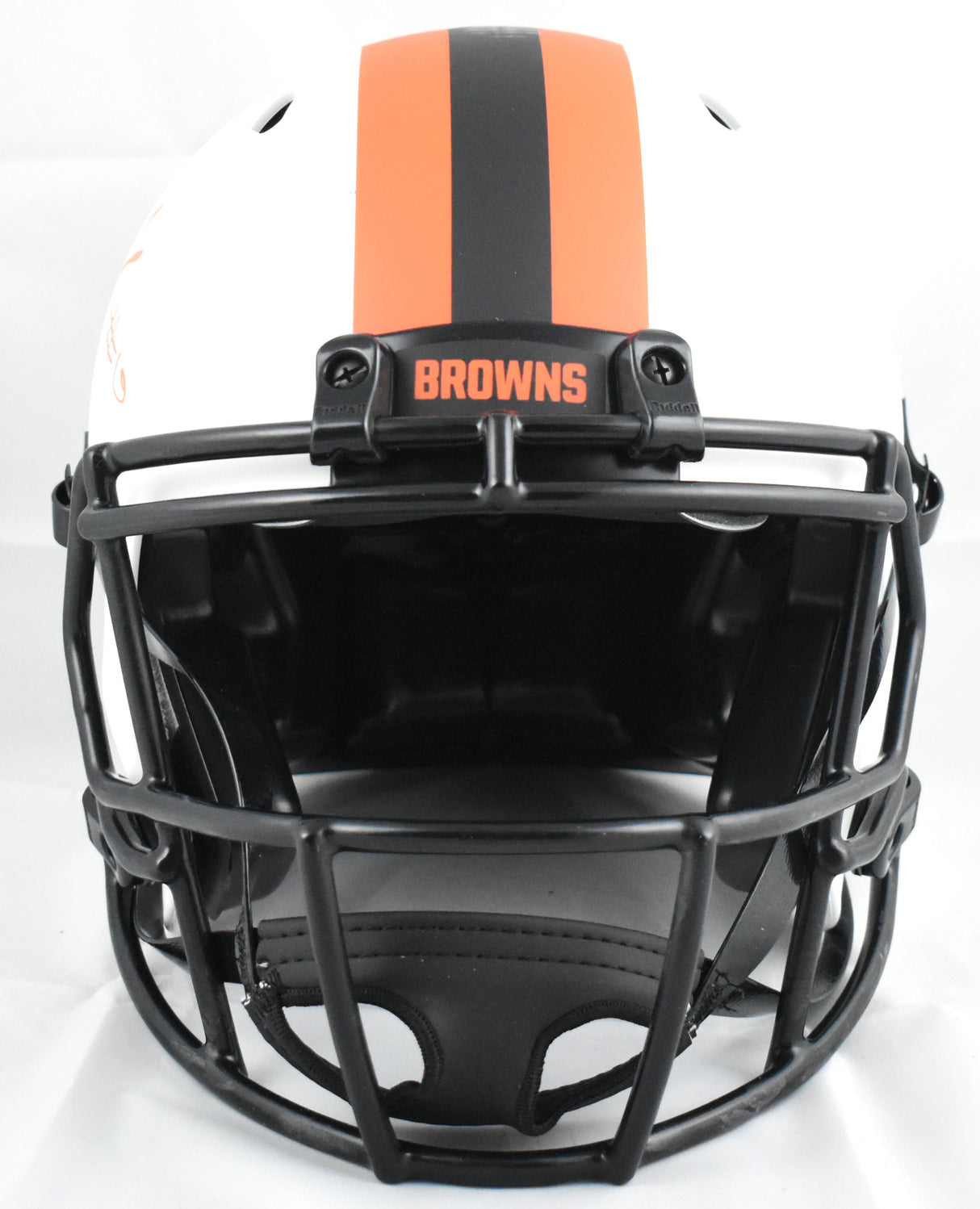 Quinshon Judkins Signed Browns F/S Lunar Speed Authentic Helmet - Beckett W Holo