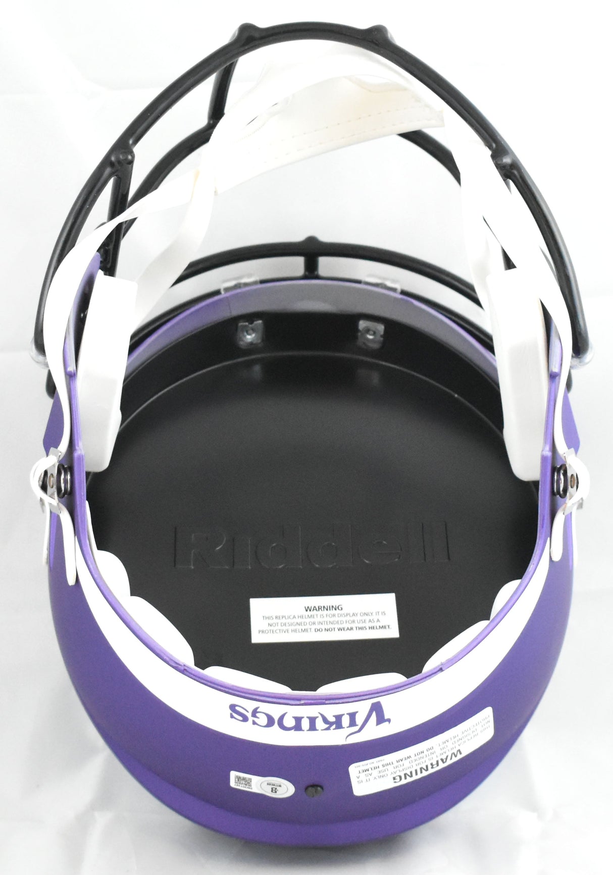 Jared Allen Autographed Minnesota Vikings F/S Speed Helmet w/ HOF-Beckett W Holo