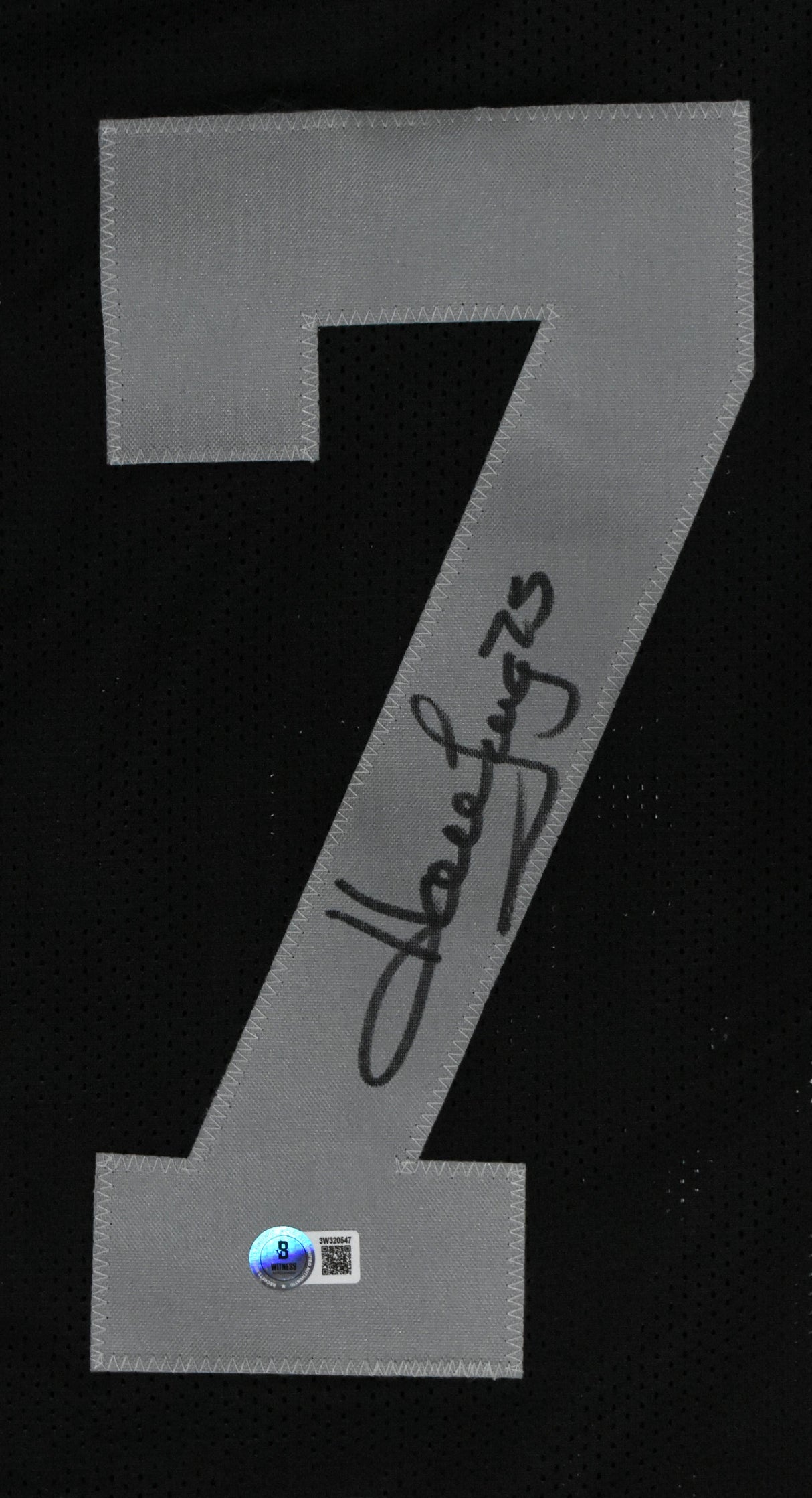 Howie Long Autographed Black Pro Style Jersey - Beckett W Hologram *Black