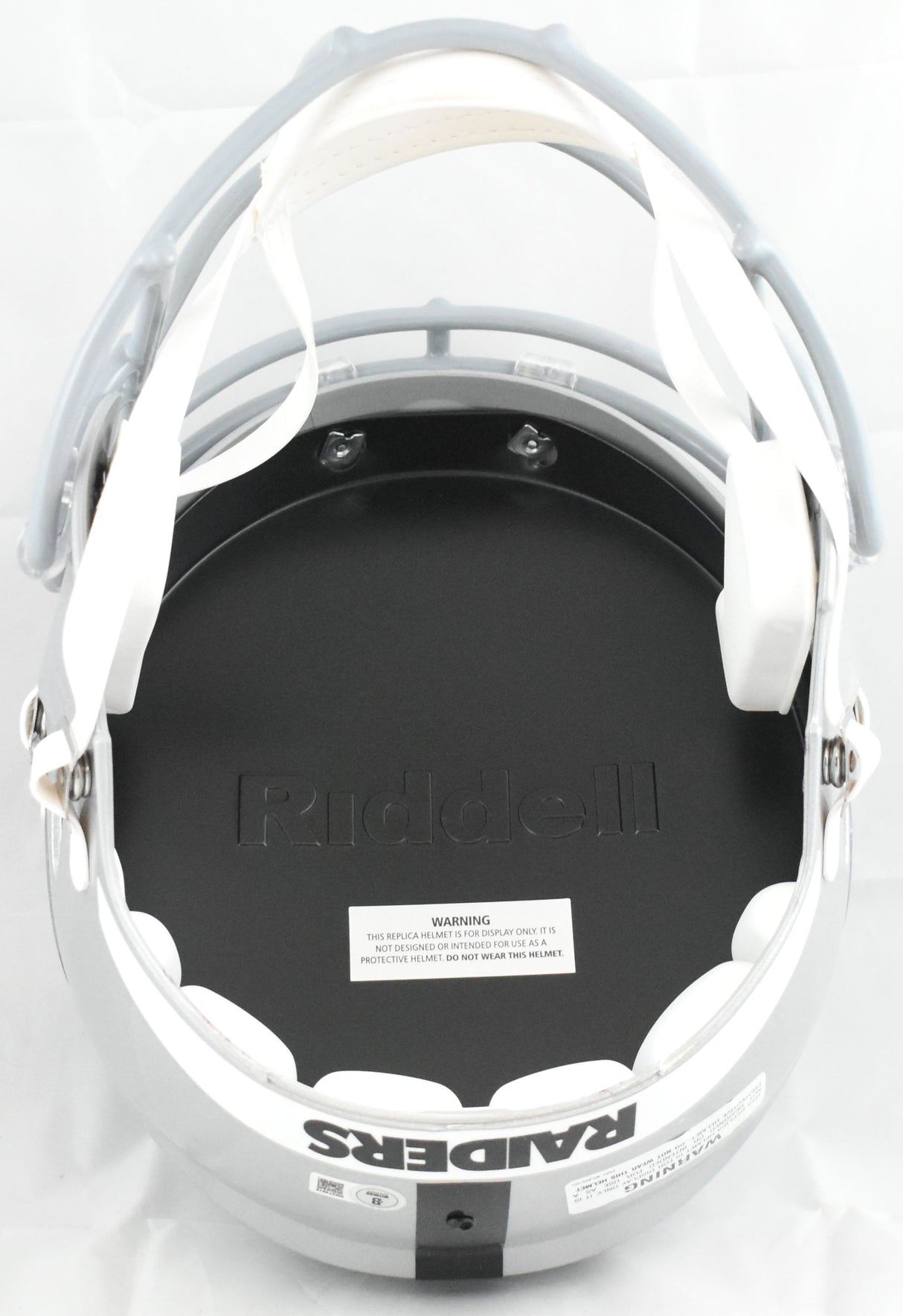 Howie Long Autographed Raiders F/S Speed Helmet - Beckett W Hologram