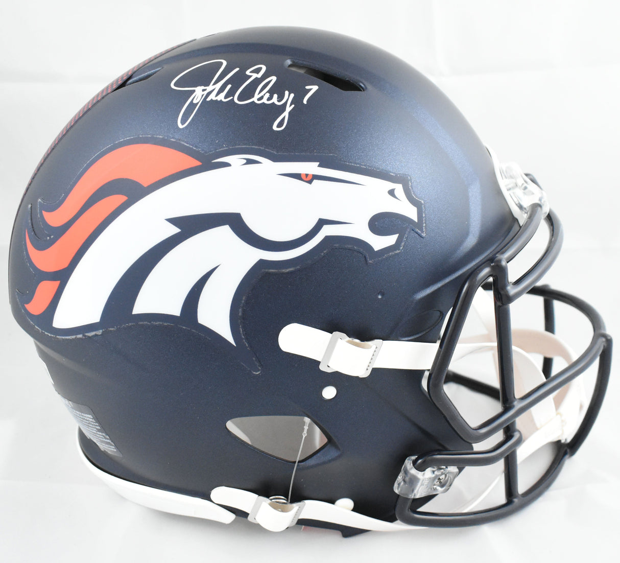 John Elway Signed Denver Broncos F/S 2024 Speed Authentic Helmet- Beckett W Holo