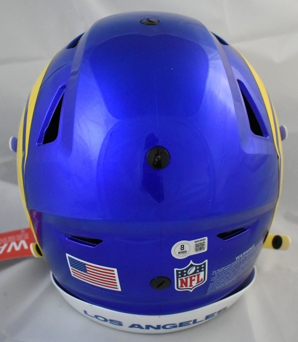 Matthew Stafford Signed Los Angeles Rams F/S Speedflex Helmet - Beckett W Holo