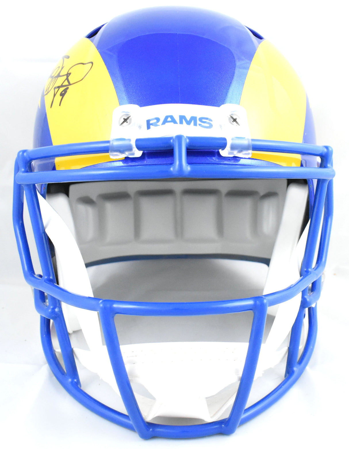 Matthew Stafford Autographed Los Angeles Rams F/S Speed Helmet - Beckett W Holo