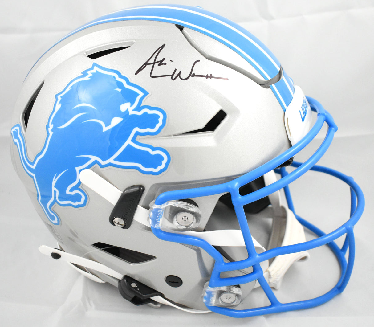 Andre Ware Autographed Detroit Lions F/S SpeedFlex Helmet - Beckett W Holo