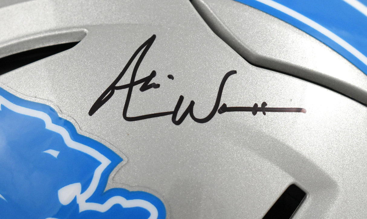 Andre Ware Autographed Detroit Lions F/S SpeedFlex Helmet - Beckett W Holo