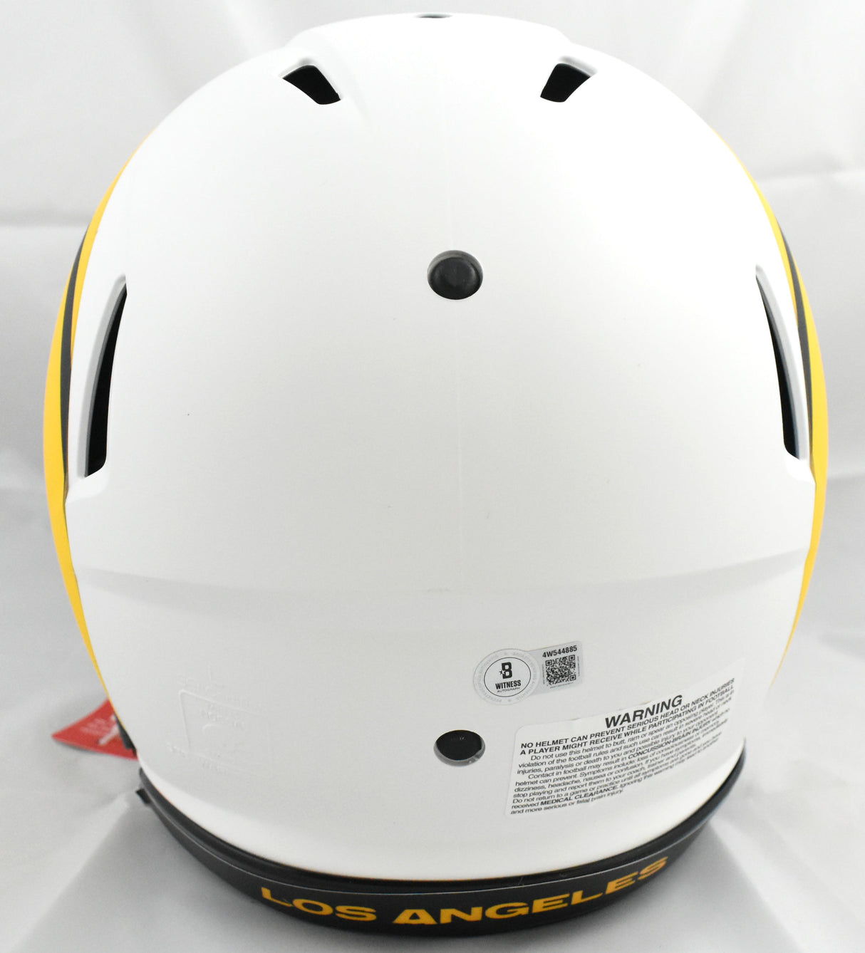 Aaron Donald Autographed Rams F/S Lunar Speed Authentic Helmet- Beckett W Holo