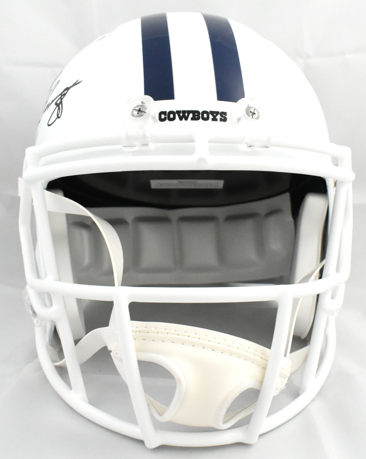 Drew Pearson Autographed Dallas Cowboys F/S Alt 22 Speed Helmet - Beckett W Holo