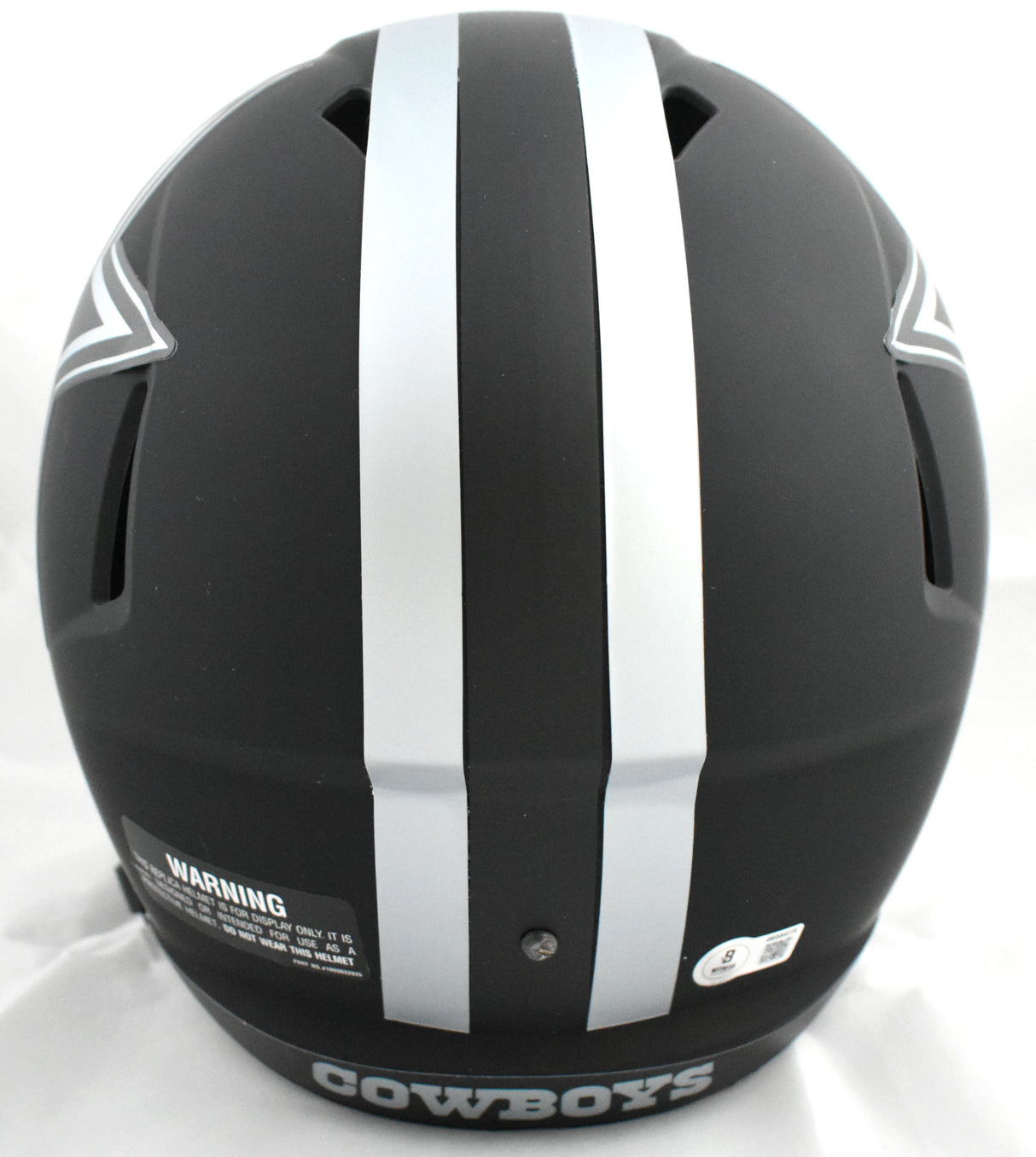 Drew Pearson Autographed Dallas Cowboys F/S Eclipse Speed Helmet- Beckett W Holo