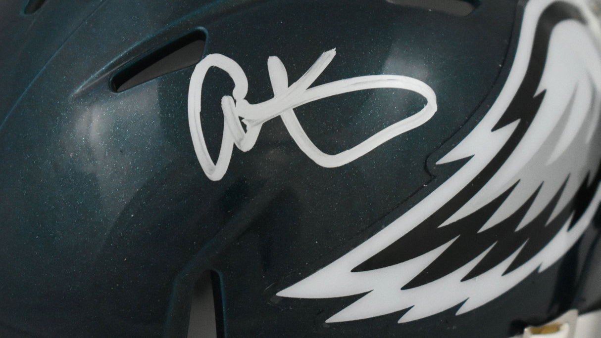 Alshon Jeffery Autographed Philadelphia Eagles Speed Mini Helmet- Beckett W Holo