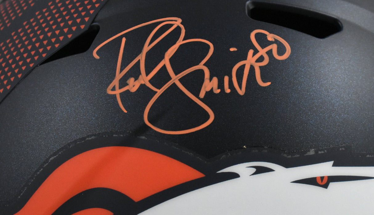 Rod Smith Autographed Denver Broncos F/S Speed Helmet - Beckett W Holo