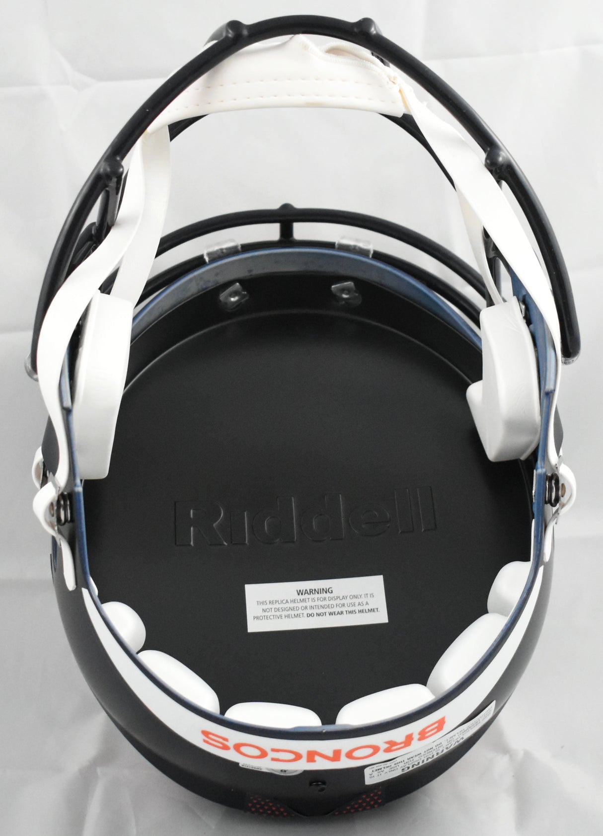 Rod Smith Autographed Denver Broncos F/S Speed Helmet - Beckett W Holo