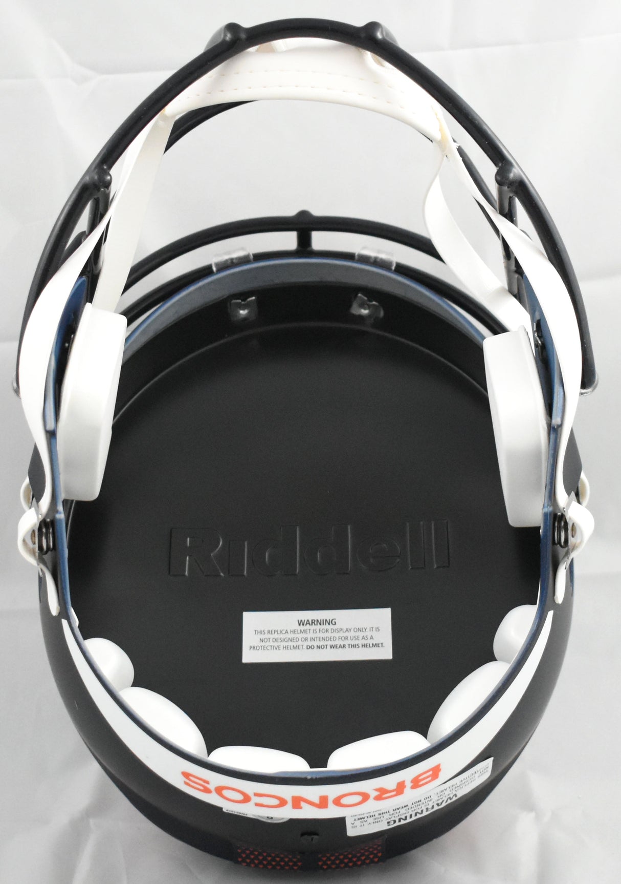 Champ Bailey Autographed Denver Broncos F/S Speed Helmet - Beckett W Holo