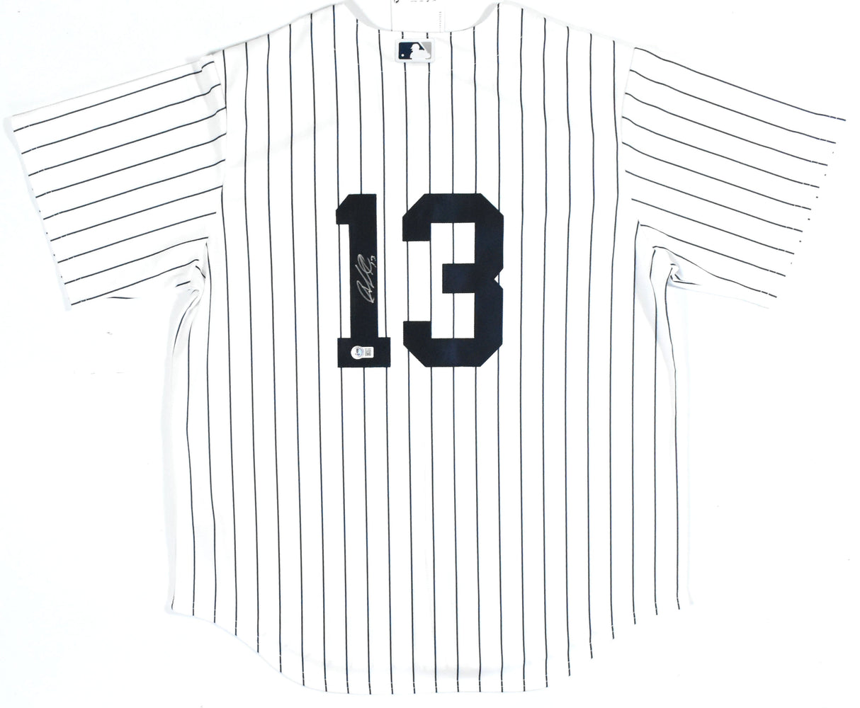 Jazz Chisholm Jr. Autographed York Yankees Nike Jersey - Beckett W Hologram