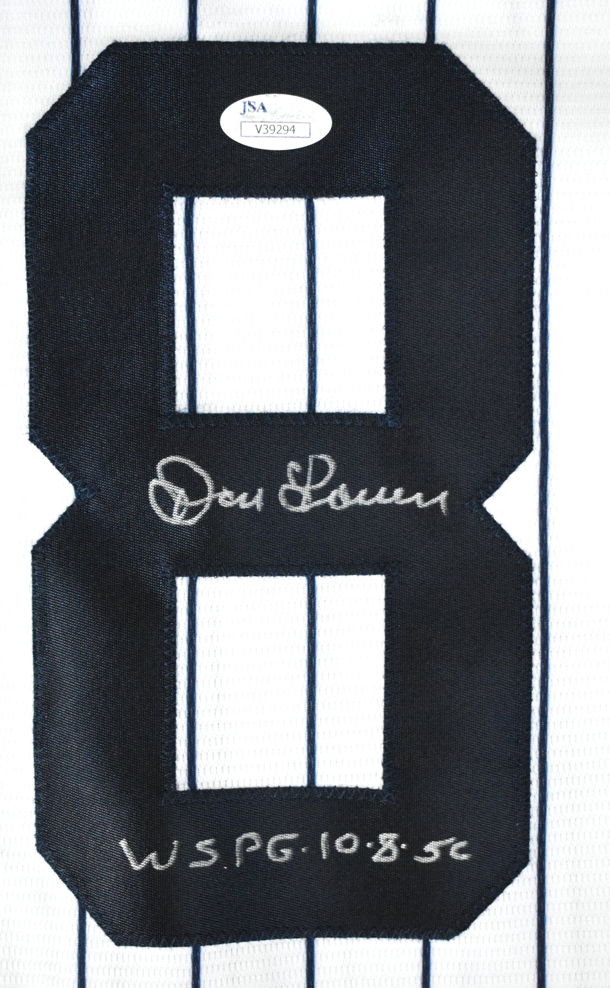 Don Larsen Autographed New York Yankees Nike Jersey WSPG - JSA