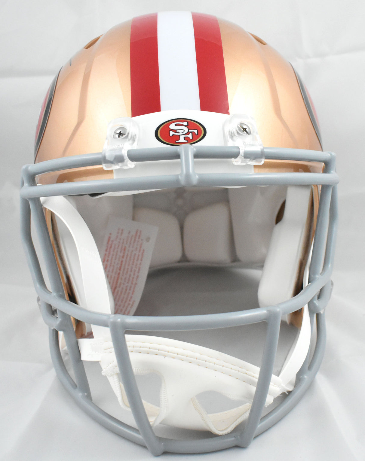 George Kittle Autographed 49ers F/S Speed Authentic Helmet - Beckett W Hologram
