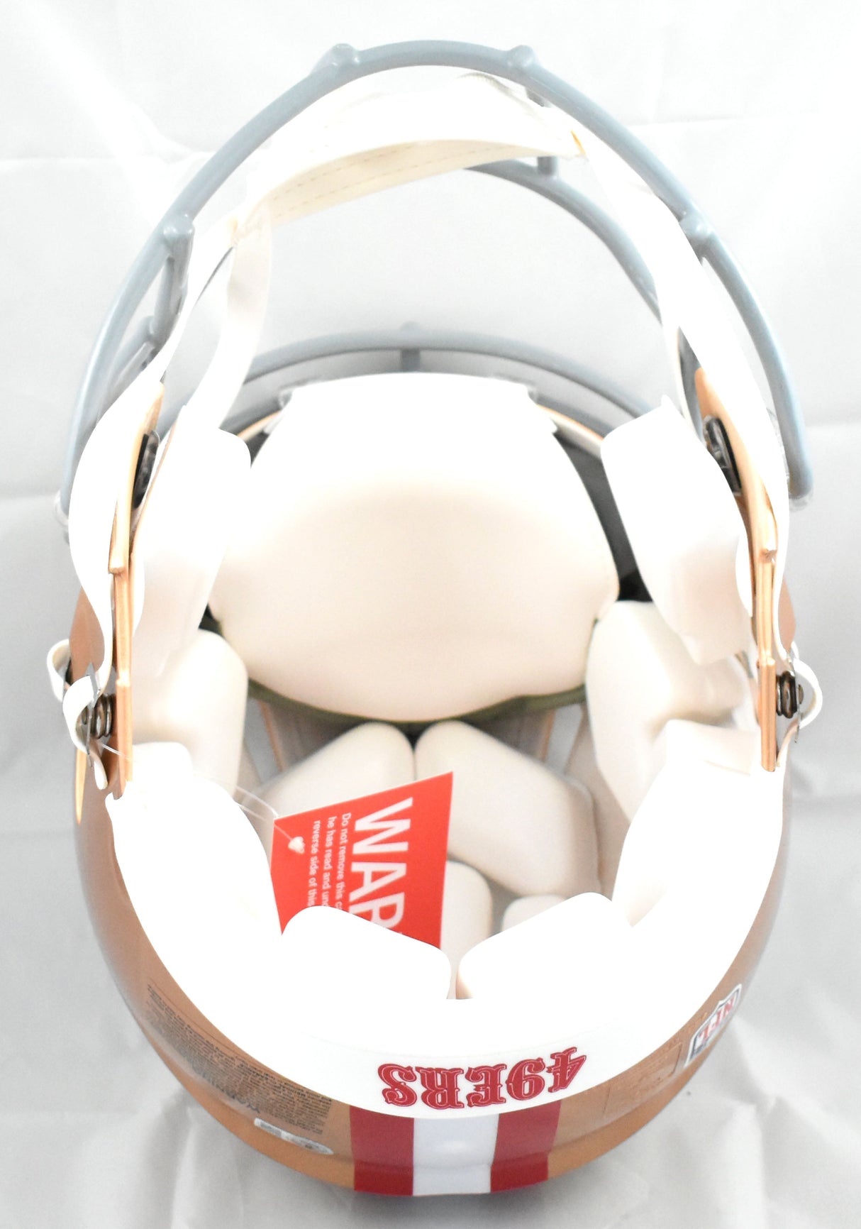 George Kittle Autographed 49ers F/S Speed Authentic Helmet - Beckett W Hologram