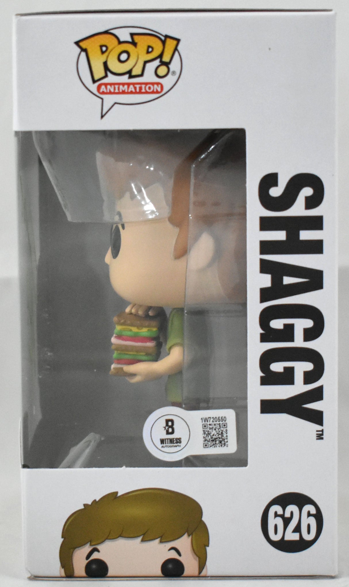 Matthew Lillard Autographed Scooby-Doo Funko Pop #626 - Beckett W Holo *Zoinks