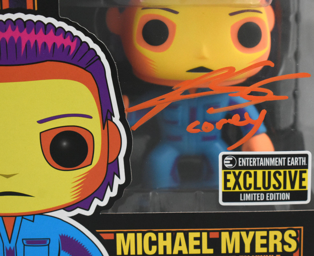 Rohan Campbell Autographed Halloween Funko Pop #03 - Beckett W Holo *Corey