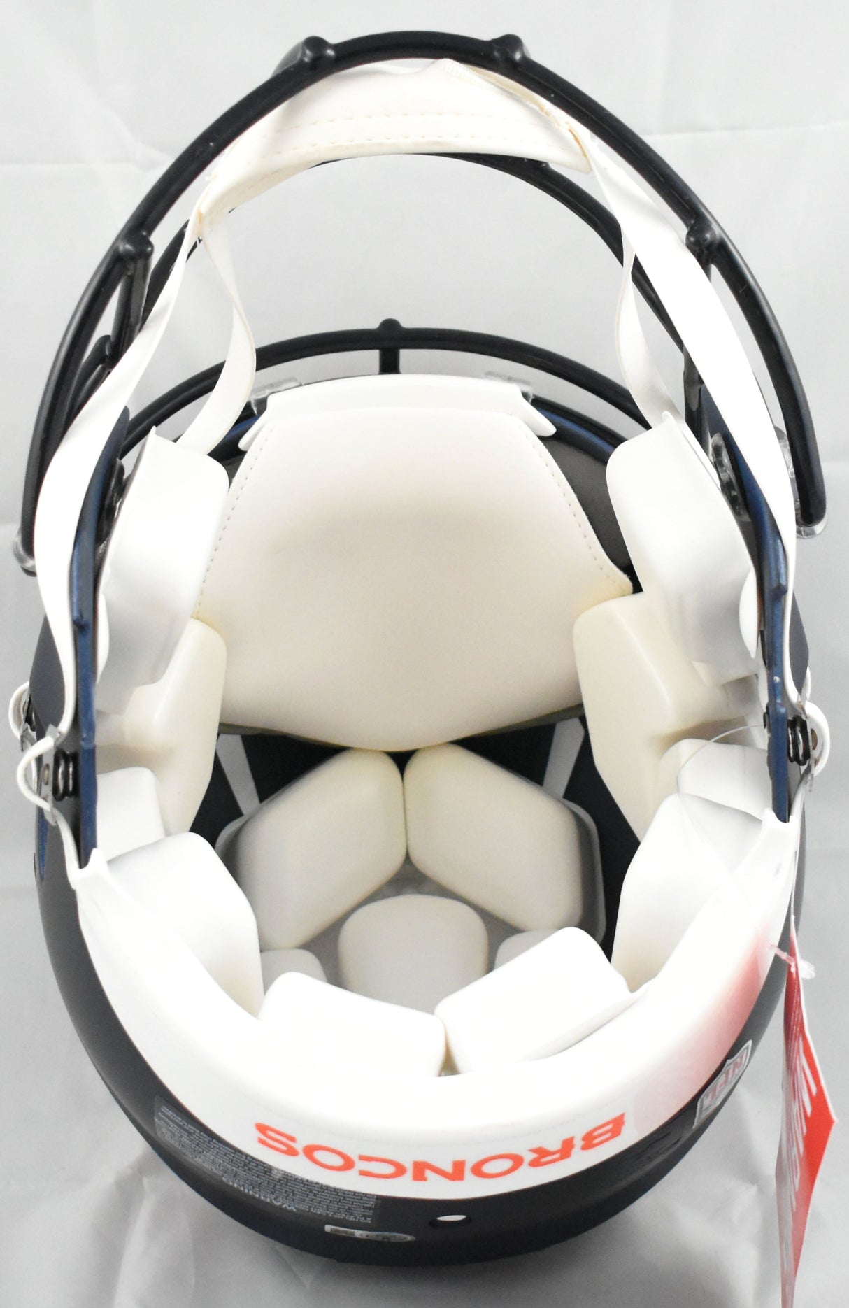 Bo Nix Signed Denver Broncos F/S Speed Authentic Helmet - Beckett W Holo *Front