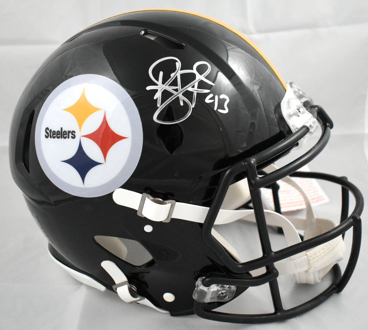 Troy Polamalu Autographed Pittsburgh Steelers F/S Speed Authentic Helmet - Beckett Holo