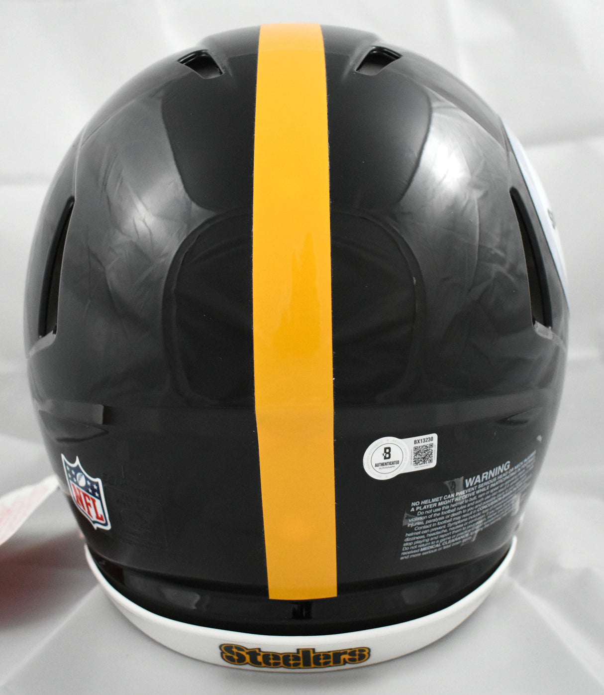 Troy Polamalu Autographed Pittsburgh Steelers F/S Speed Authentic Helmet - Beckett Holo