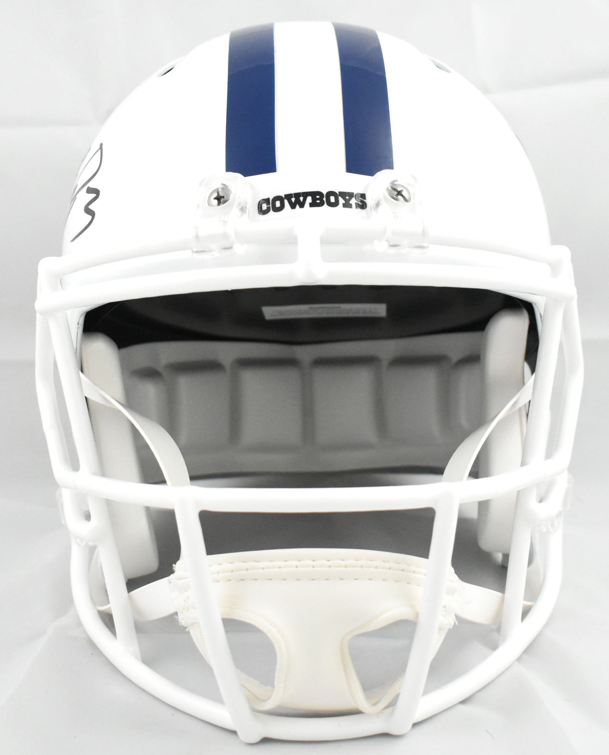 George Pickens Autographed Dallas Cowboys F/S Alt 2022 Speed Helmet - JSA W