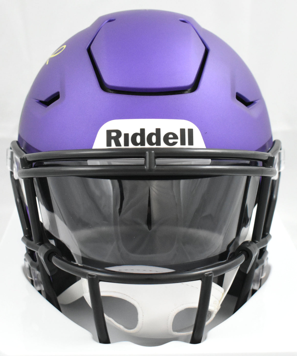Randy Moss Signed Minnesota Vikings Mid-Size SpeedFlex Helmet - Beckett W Holo
