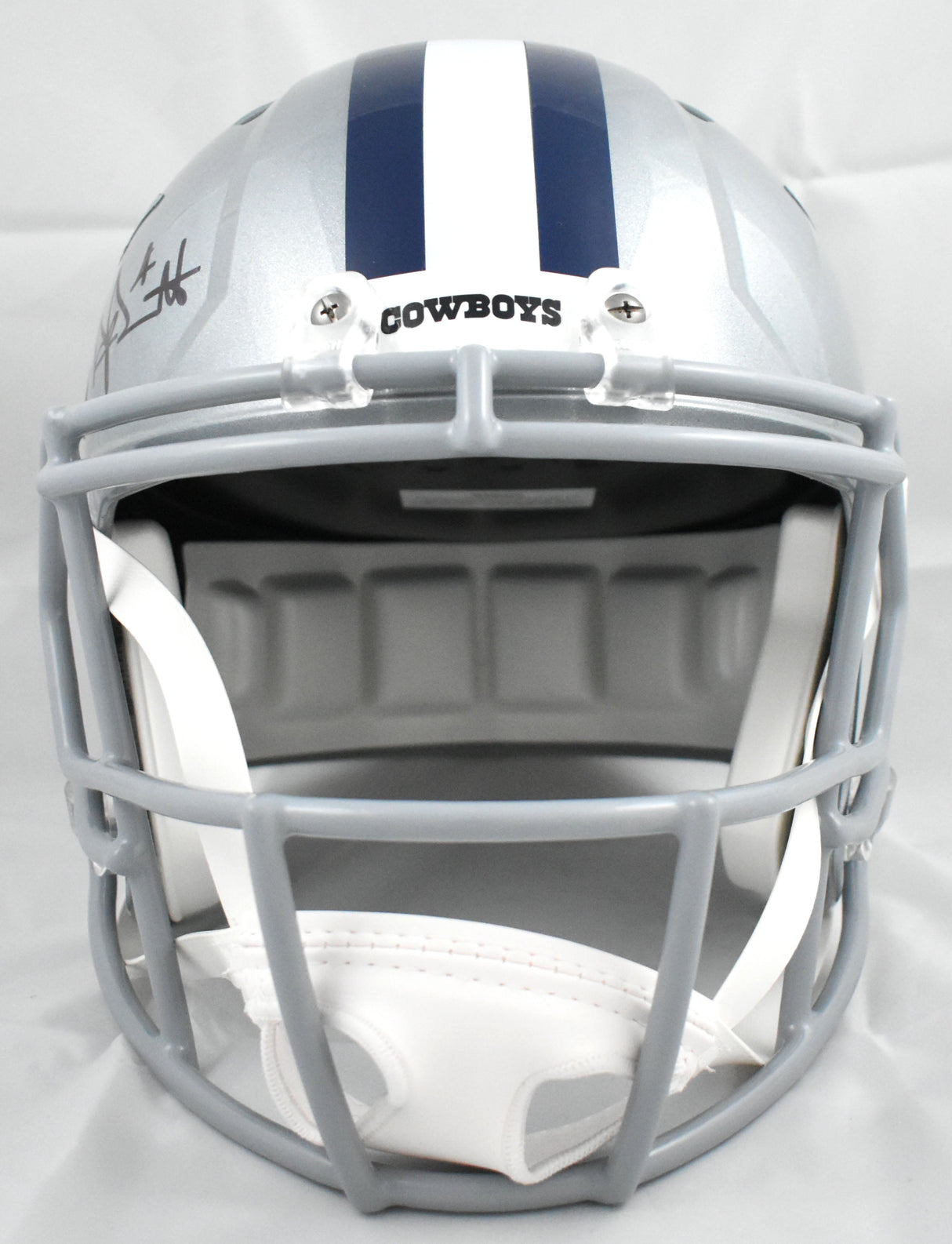 Dak Prescott Autographed Dallas Cowboys F/S Speed Helmet - Beckett W Holo