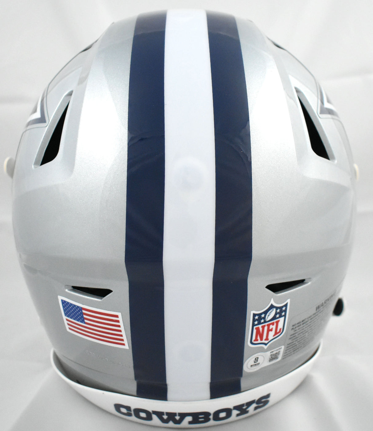 Dak Prescott Autographed Dallas Cowboys F/S Speedflex Helmet - Beckett W Holo