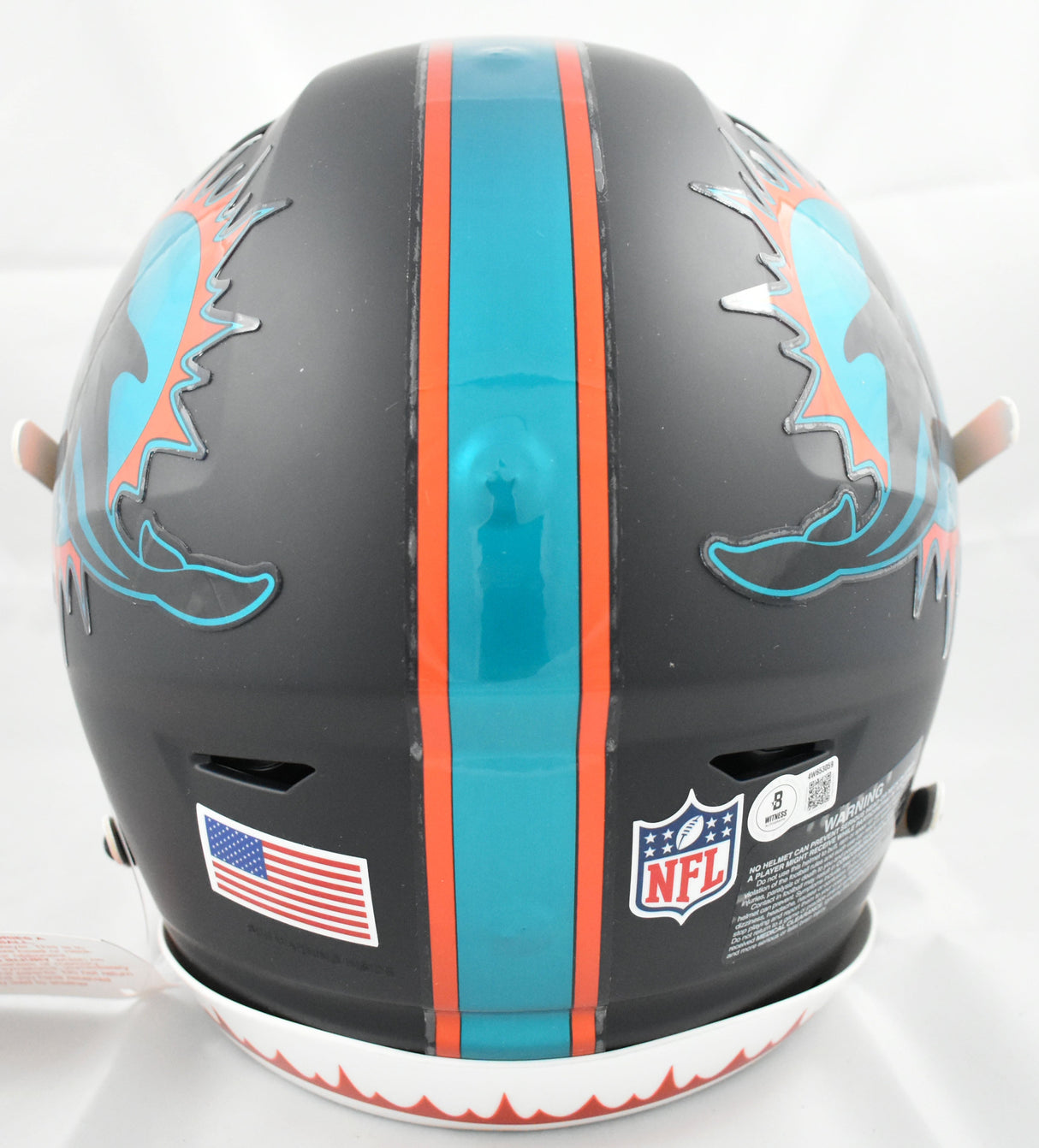 Ricky Williams Signed Dolphins F/S Rivalries Speedflex Helmet - Beckett W Holo