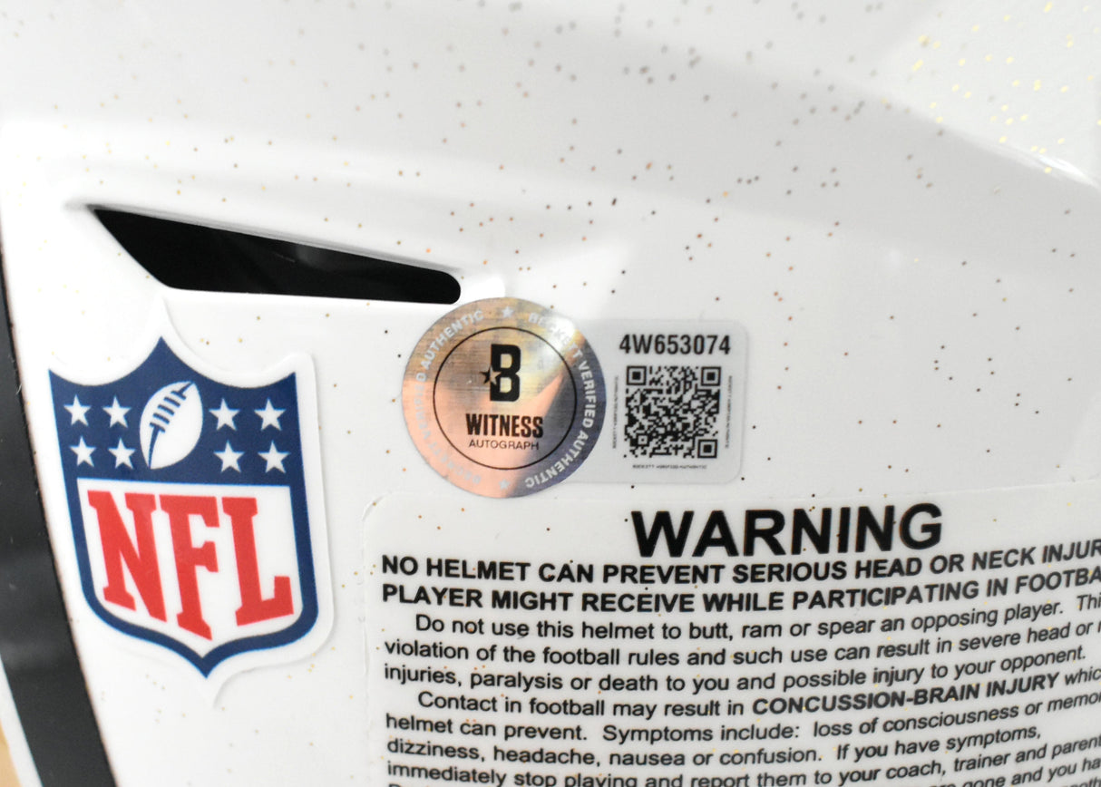 Ricky Williams Autographed Saints F/S ALT 2025 Speedflex Helmet - Beckett W Holo