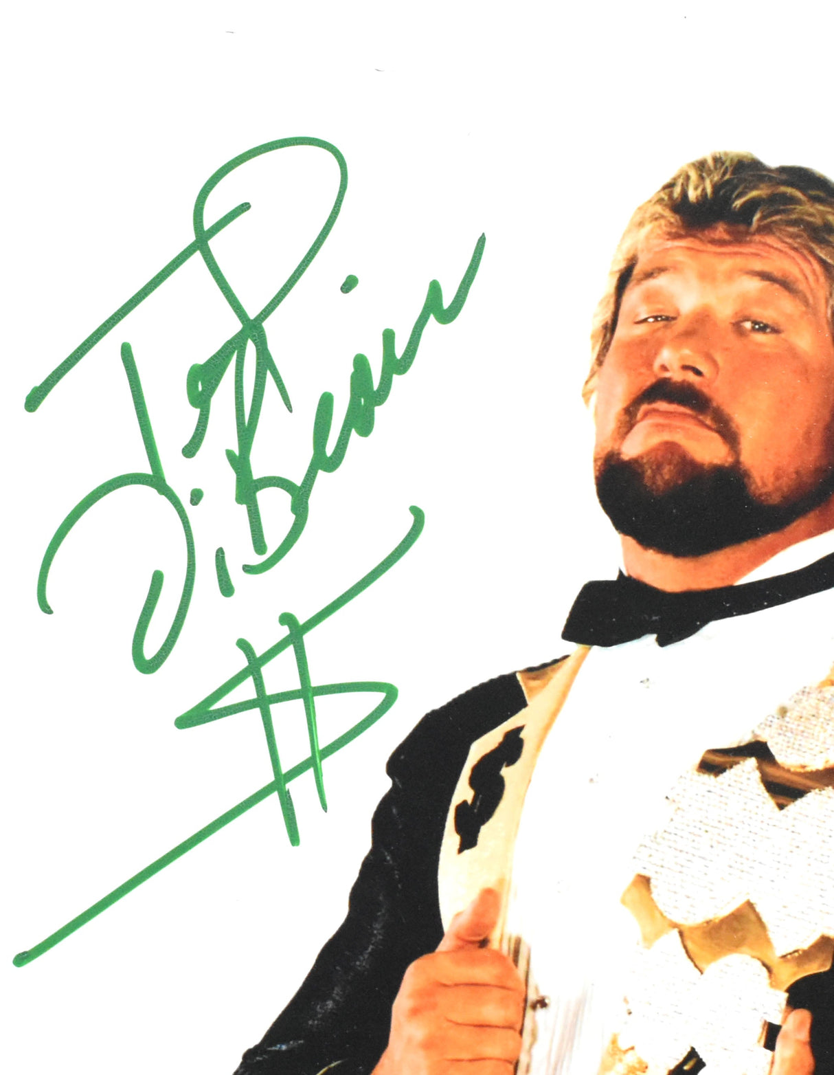 Ted DiBiase Autographed 8x10 Close Up Photo - Beckett W Holo
