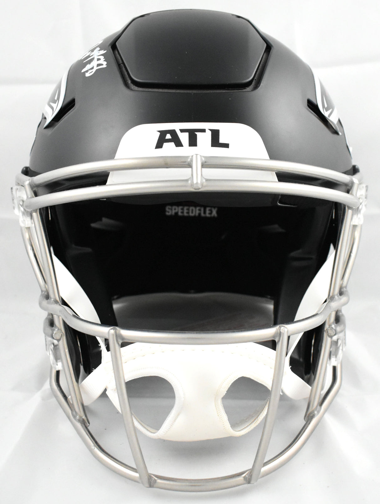 Tony Gonzalez Autographed Atlanta Falcons F/S Speedflex Helmet-Beckett W Smeared