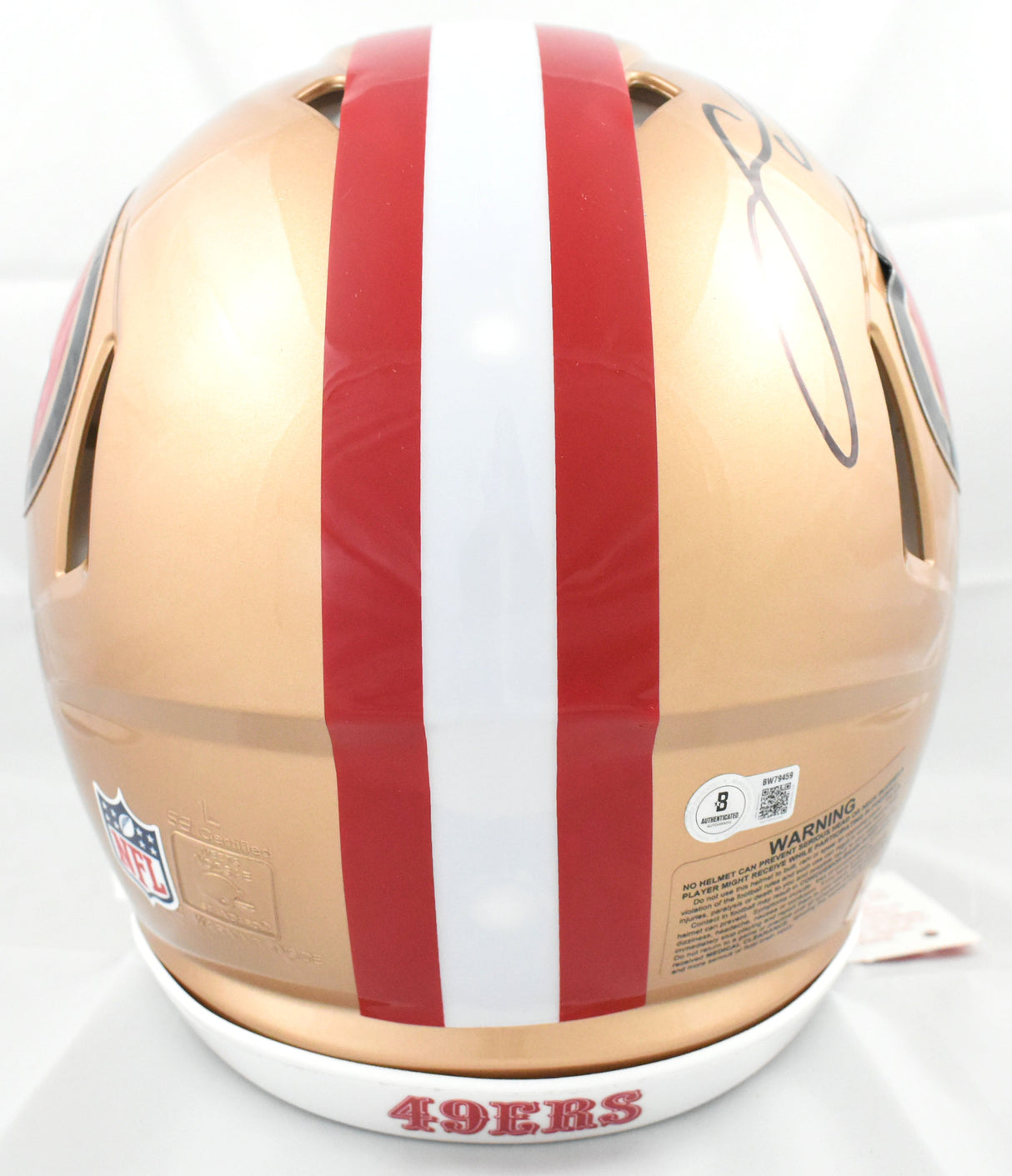 Fred Warner Signed San Francisco 49ers F/S Speed Authentic Helmet - Beckett Holo