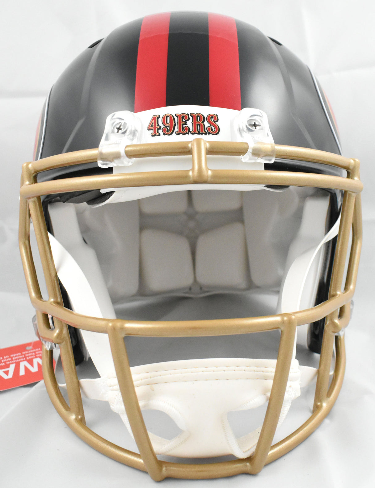 Fred Warner Signed 49ers F/S Rivalries Speed Authentic Helmet - Beckett Holo
