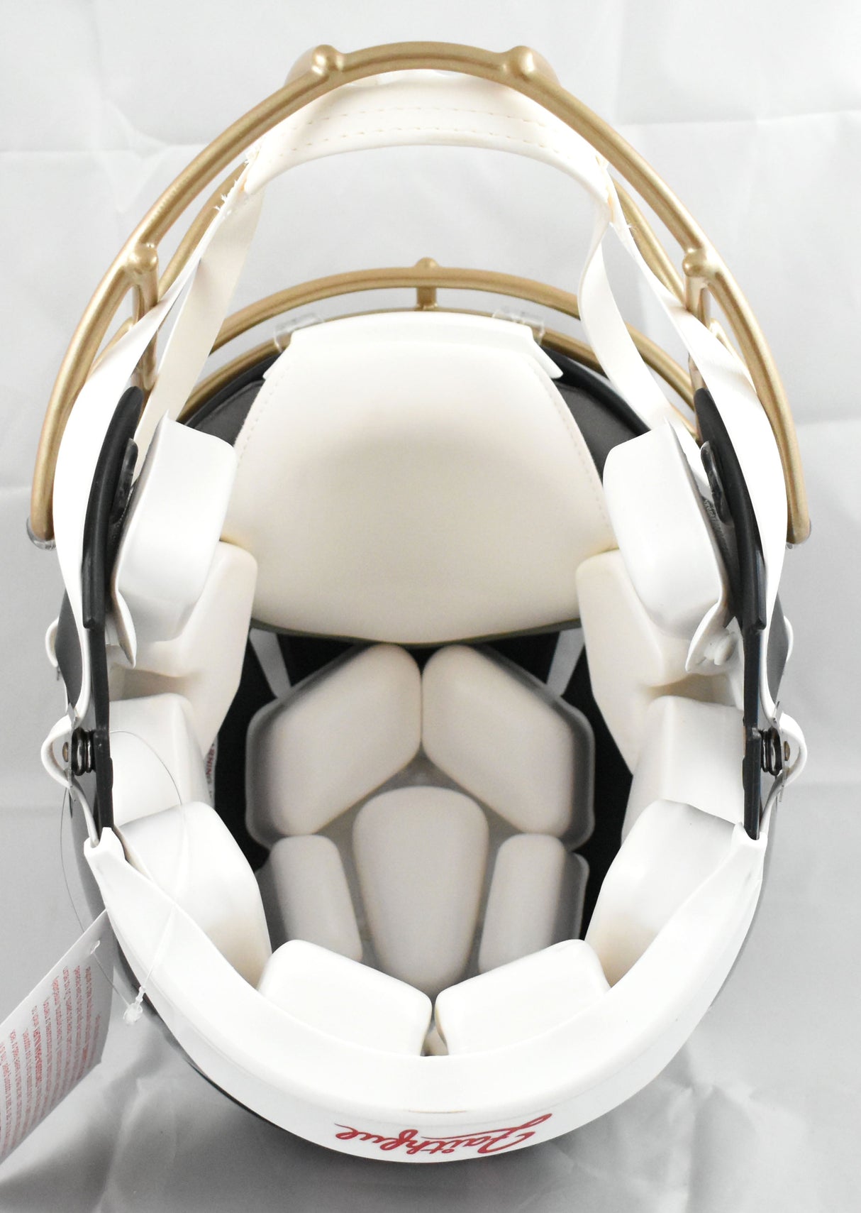 Fred Warner Signed 49ers F/S Rivalries Speed Authentic Helmet - Beckett Holo