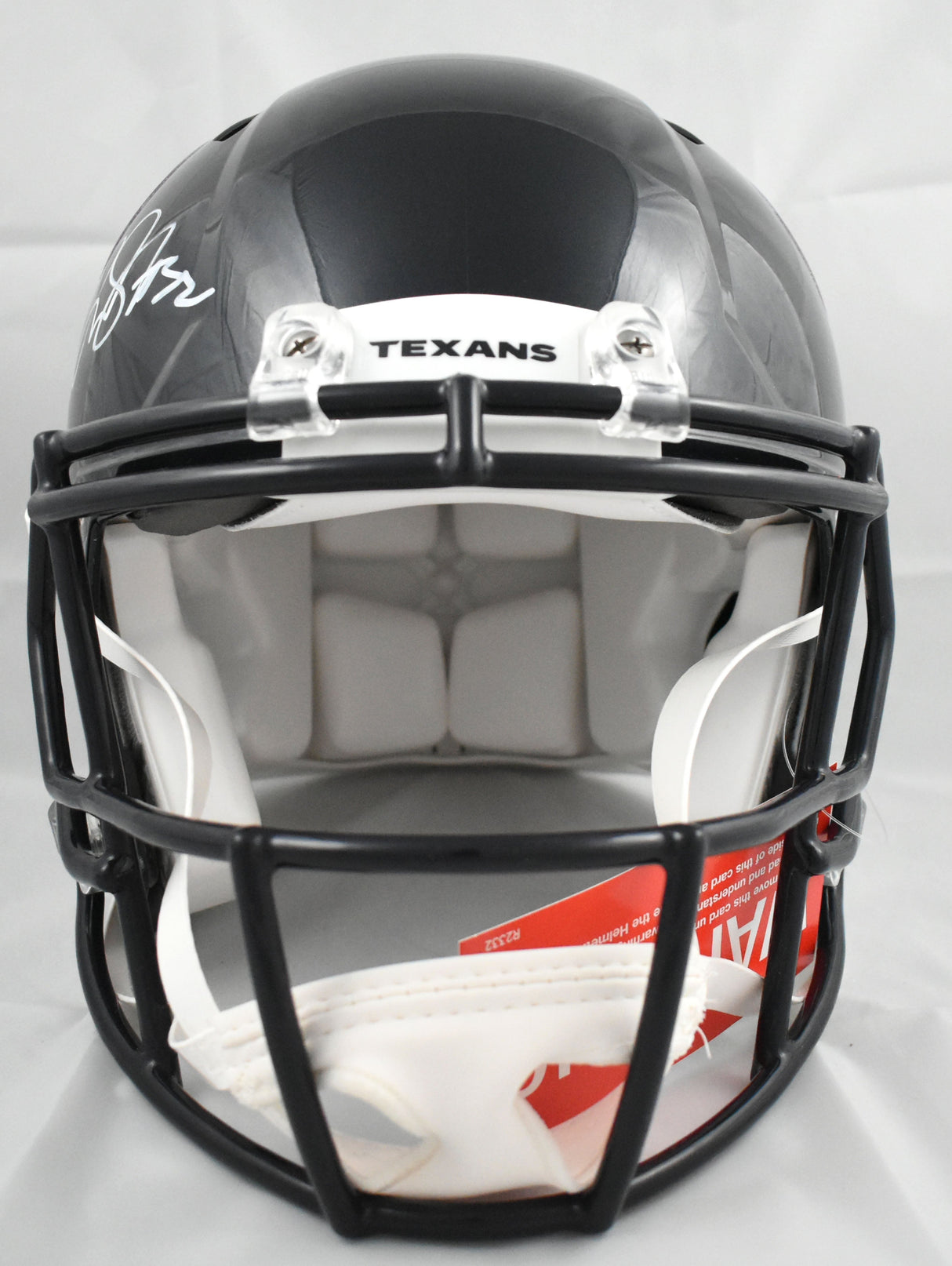 David Montgomery Signed Houston Texans F/S Speed Authentic Helmet-Beckett W Holo