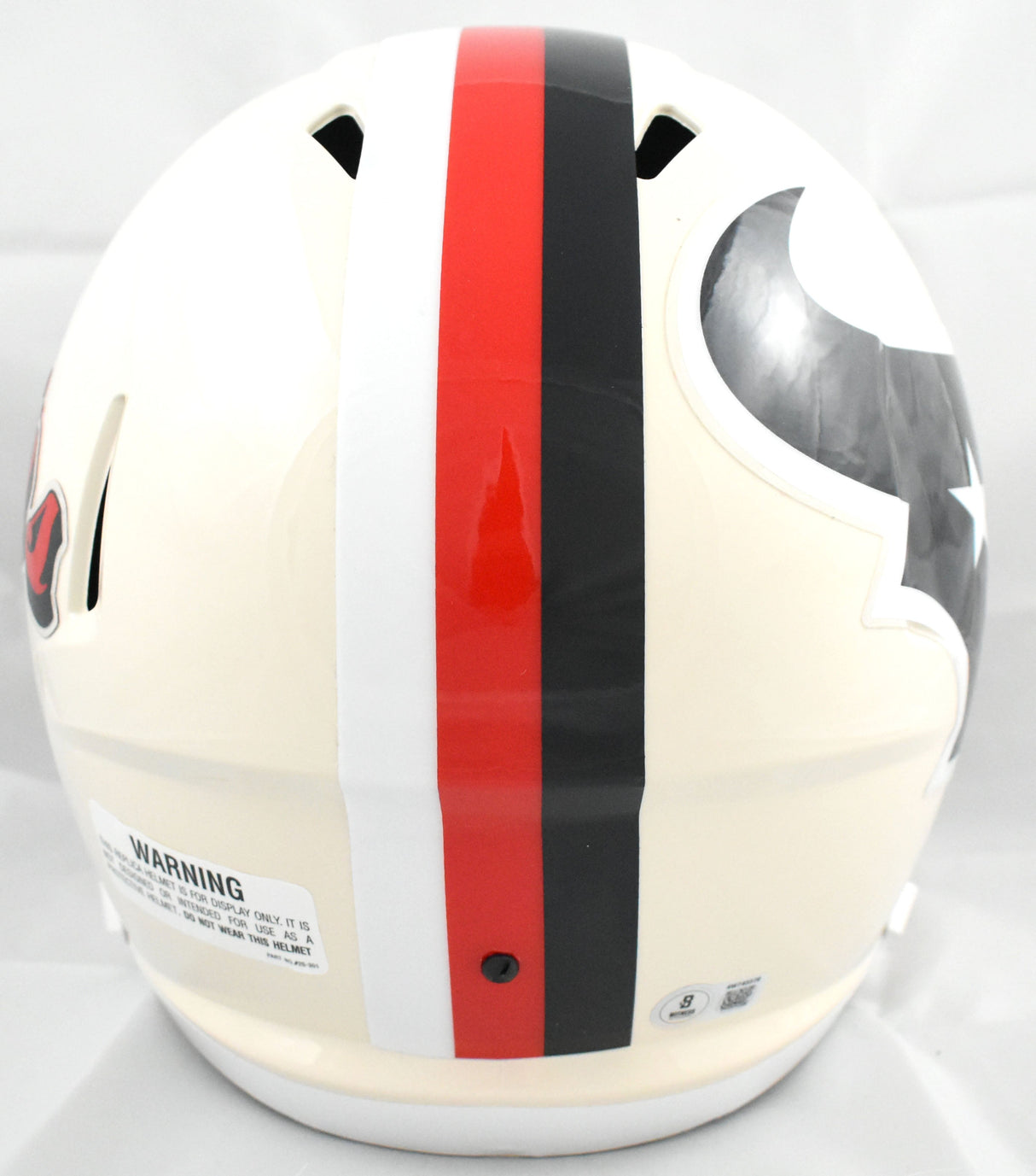 David Montgomery Signed Houston Texans F/S Retro Speed Helmet-Beckett W Holo