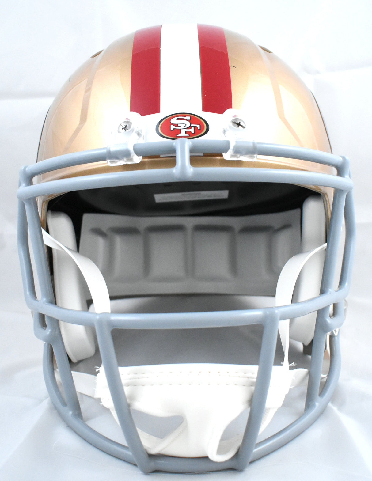 Mike Evans Autographed San Francisco 49ers F/S Speed Helmet - Beckett W Holo