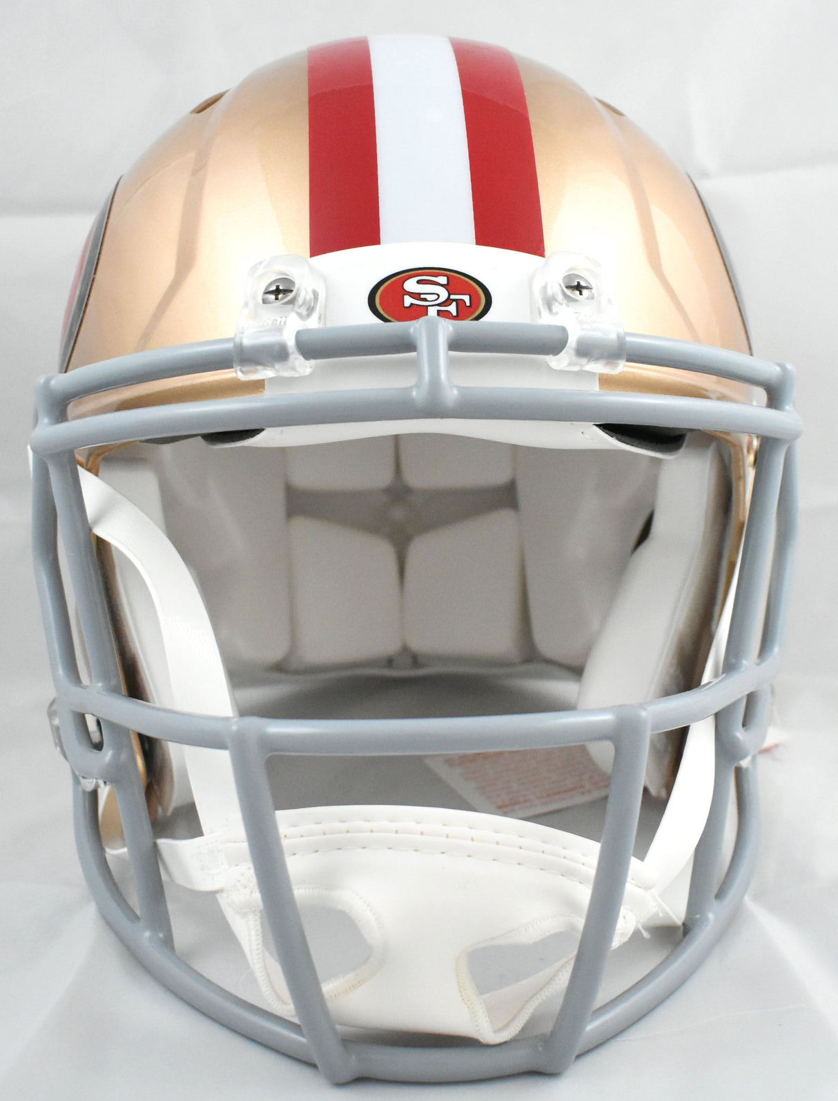 Mike Evans Signed San Francisco 49ers F/S Speed Authentic Helmet- Beckett W Holo