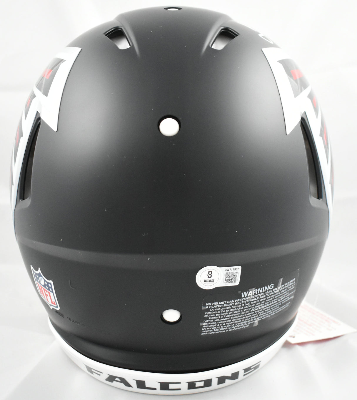 Julio Jones Autographed Atlanta Falcons F/S Speed Authentic Helmet - Beckett W